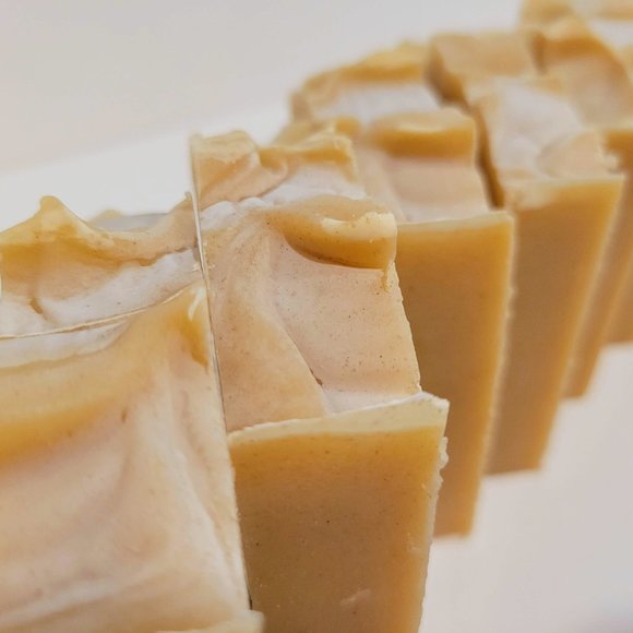 Lemon Turmeric Handcrafted Soap - Picture 2 of 4